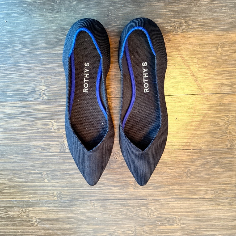 Rothy's Black Women's The Point Flats